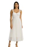 Ivory Grace Midi Dress