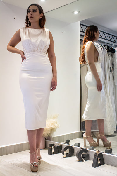 LINEA BRIDE VESTIDO CORTE MIDI