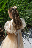 VESTIDO COLOR CHMPAGNE