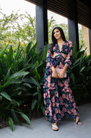 VESTIDO LARGO DE VERANO FLOREADO