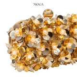 Golden Blossom Clutch