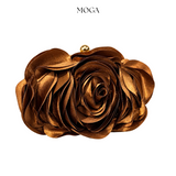 Bronze Rose Clutch