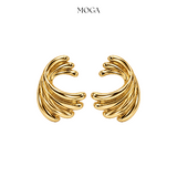 Golden Wave Earrings