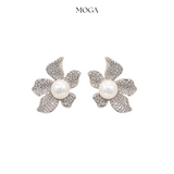 Pearl Blossom Earrings