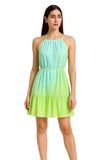 VESTIDO SUELTO BICOLOR