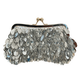 Shimmer Drop Clutch