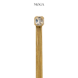 Golden Cascade Earrings