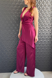 SATIN JUMPSUIT