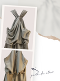 SATIN DRESS