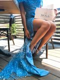 BLUE DRESS