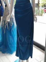 VESTIDO TEAL AZUL