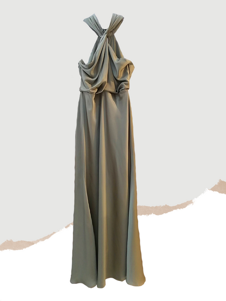 SATIN DRESS