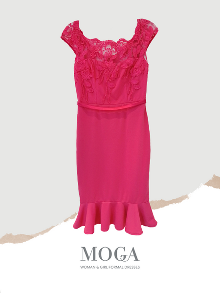 HOT PINK DRESS